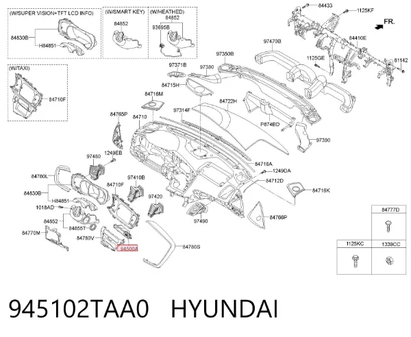  945102TAA0 Hyundai/Kia