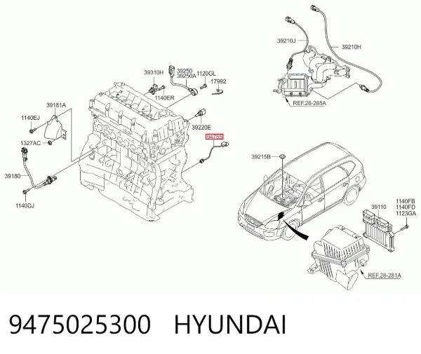  9475025300 Hyundai/Kia