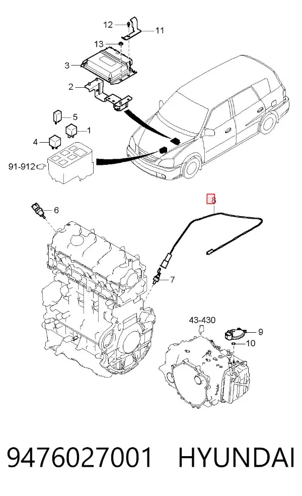  9476027001 Hyundai/Kia