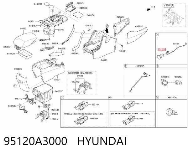  95120A3000 Hyundai/Kia