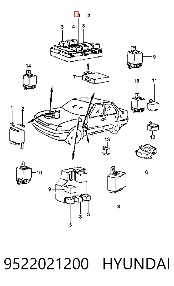  9522021200 Hyundai/Kia