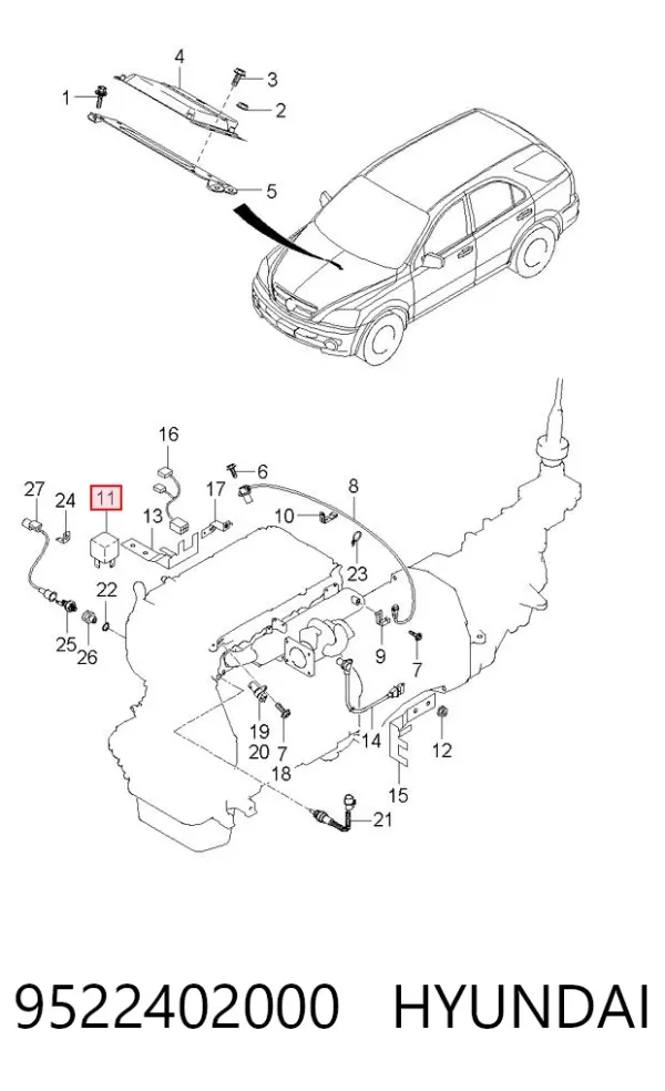  9522402000 Hyundai/Kia