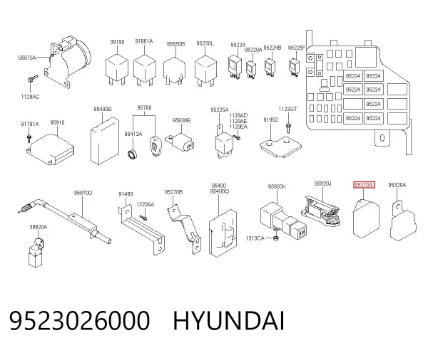  9523026000 Hyundai/Kia