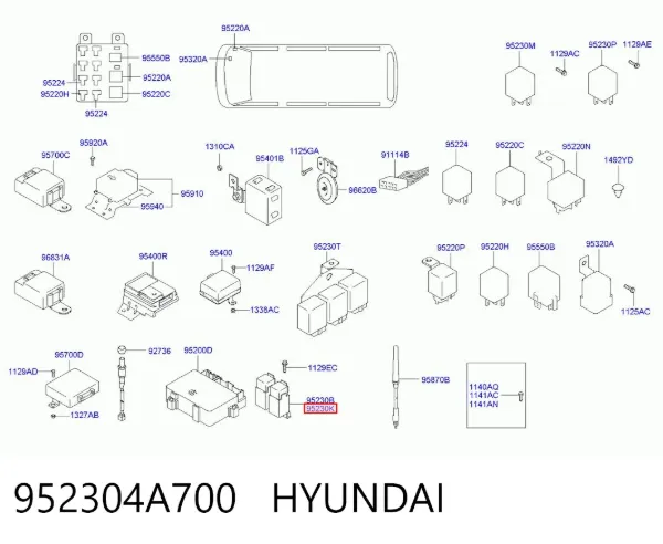  952304A700 Hyundai/Kia