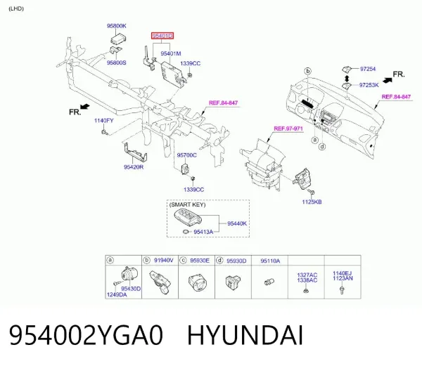  954002YGA0 Hyundai/Kia