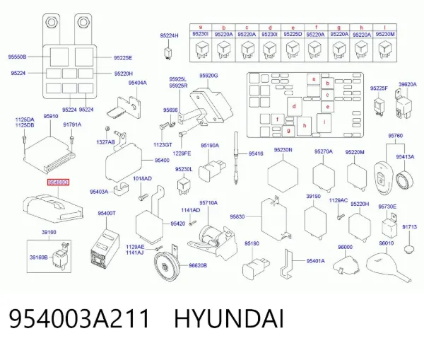  954003A211 Hyundai/Kia