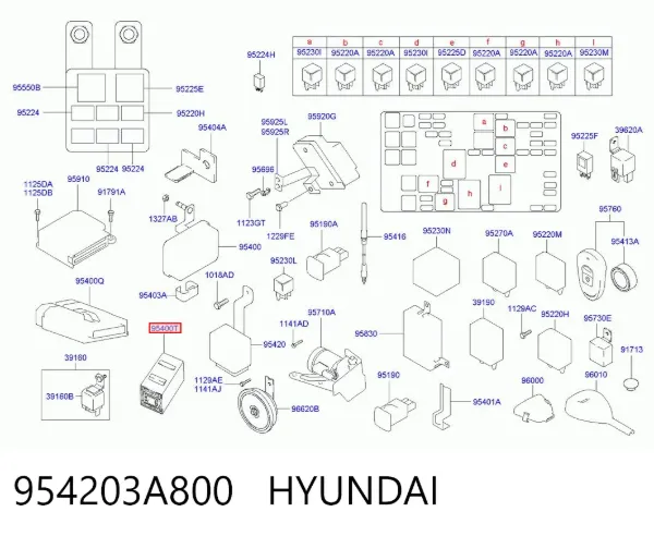  954203A800 Hyundai/Kia
