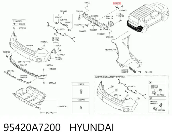  95420A7200 Hyundai/Kia
