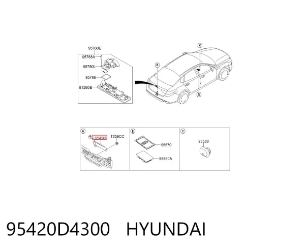  95420D4300 Hyundai/Kia