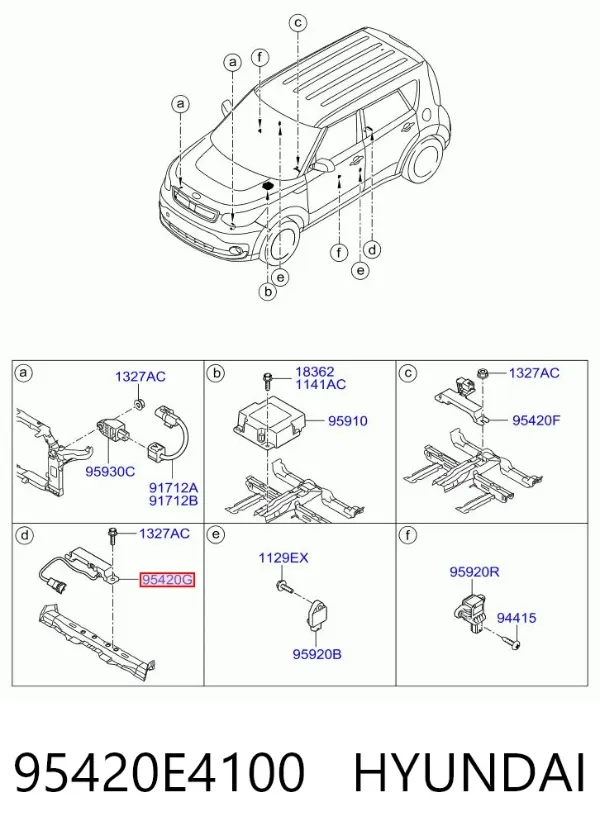  95420E4100 Hyundai/Kia