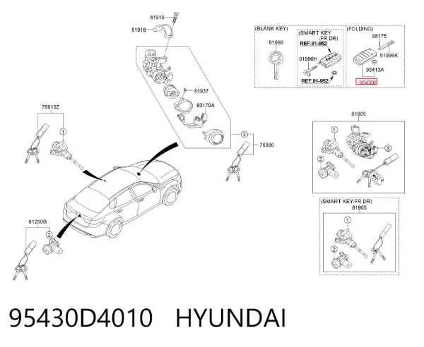  95430D4010 Hyundai/Kia