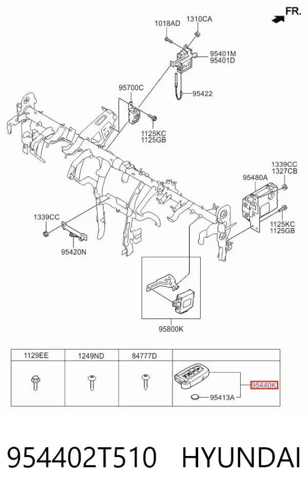  954402T510 Hyundai/Kia