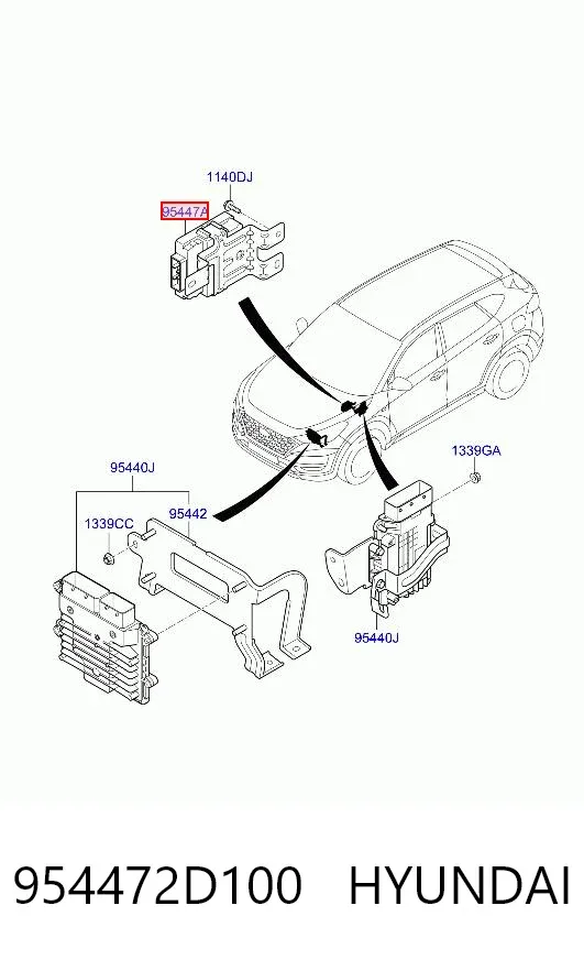  954472D100 Hyundai/Kia
