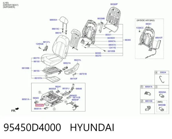  95450D4000 Hyundai/Kia