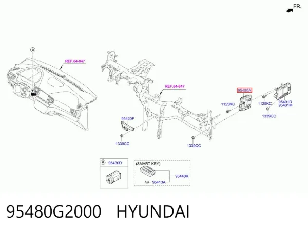  95480G2000 Hyundai/Kia