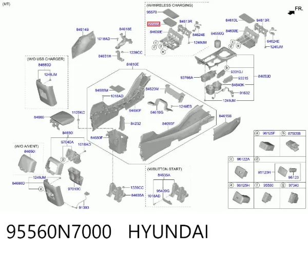  95560N7000 Hyundai/Kia