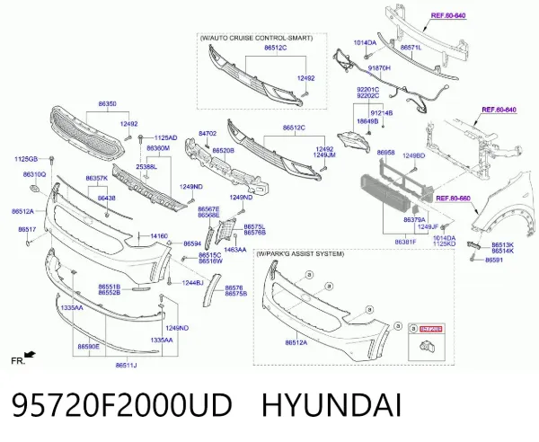  95720F2000UD Hyundai/Kia