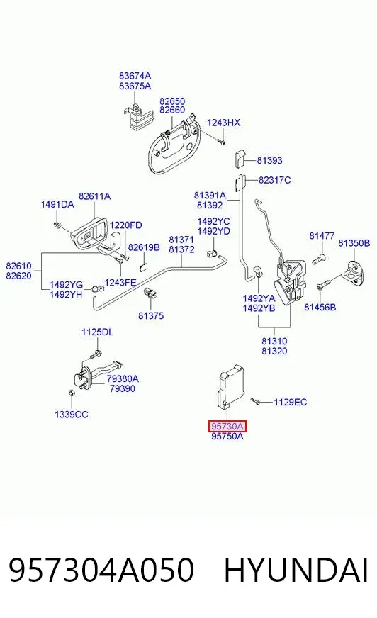  957304A050 Hyundai/Kia