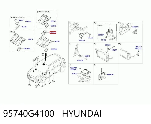  95740G4100 Hyundai/Kia