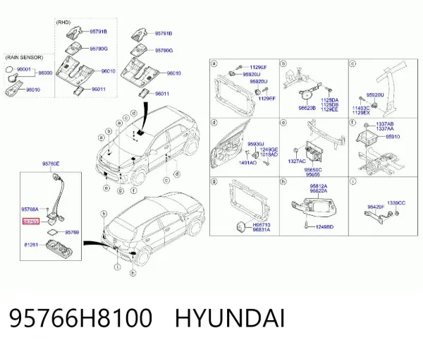  95766H8100 Hyundai/Kia