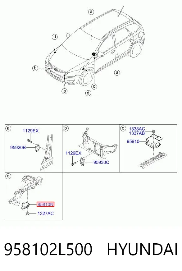  958102L500 Hyundai/Kia