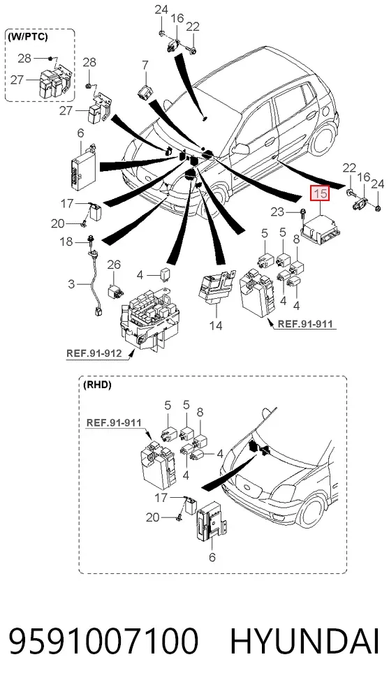  9591007100 Hyundai/Kia
