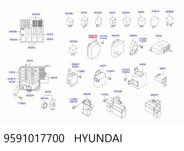  9591017700 Hyundai/Kia