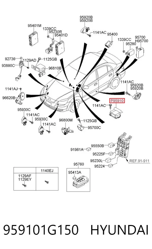  959101G150 Hyundai/Kia