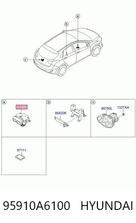  95910A6100 Hyundai/Kia