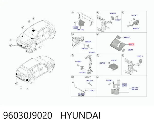  96030J9020 Hyundai/Kia