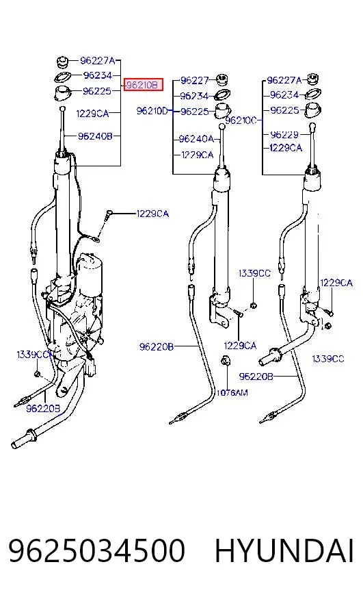 Антенна 9625034500 Hyundai/Kia