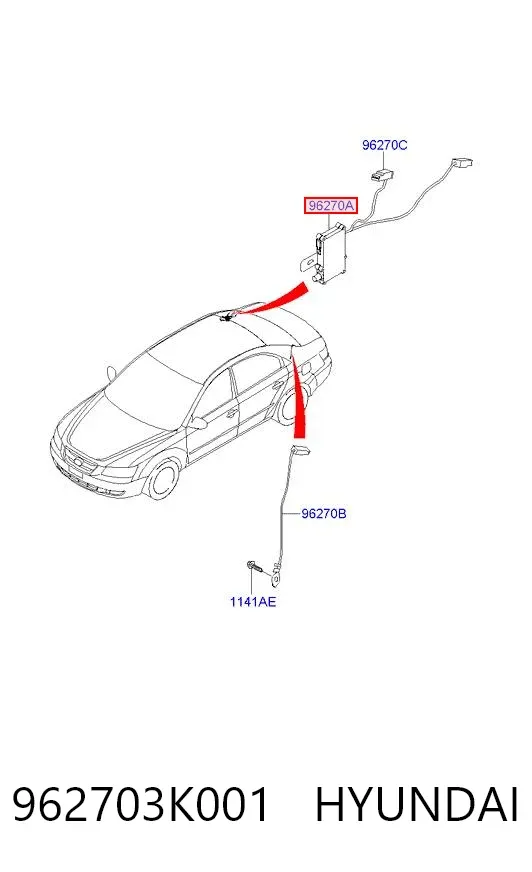  962703K001 Hyundai/Kia