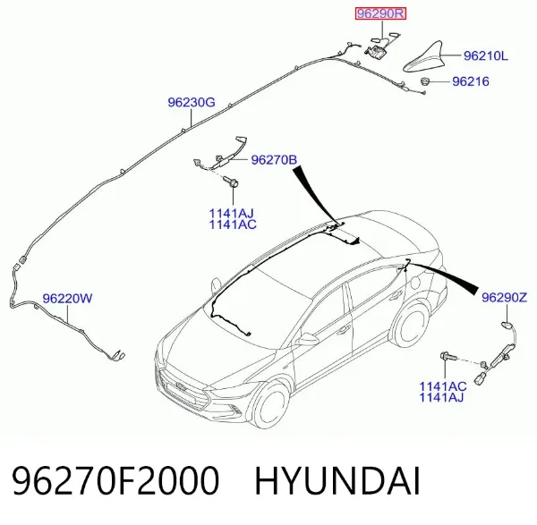  96270F2000 Hyundai/Kia