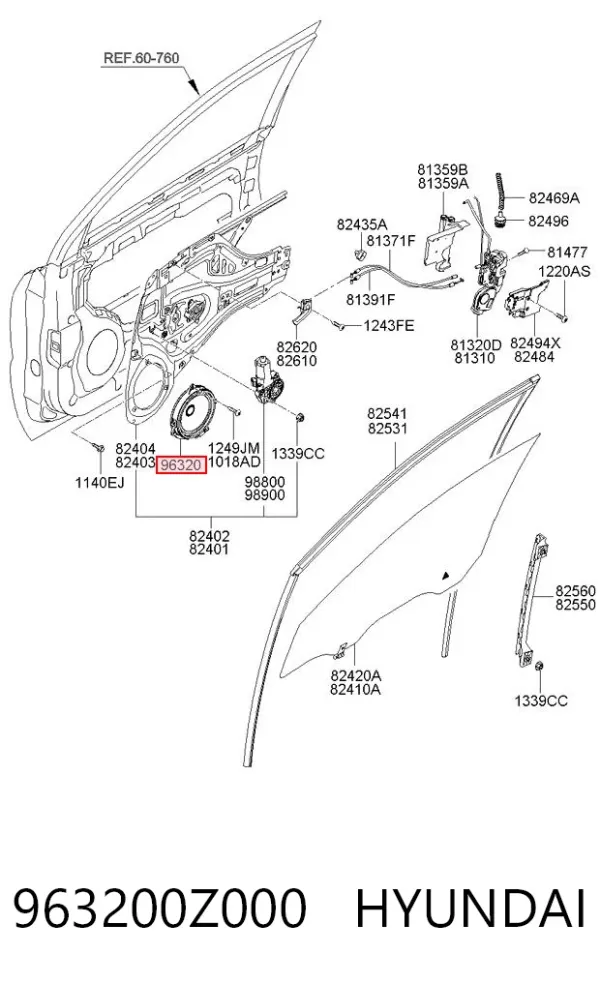  963200Z000 Hyundai/Kia