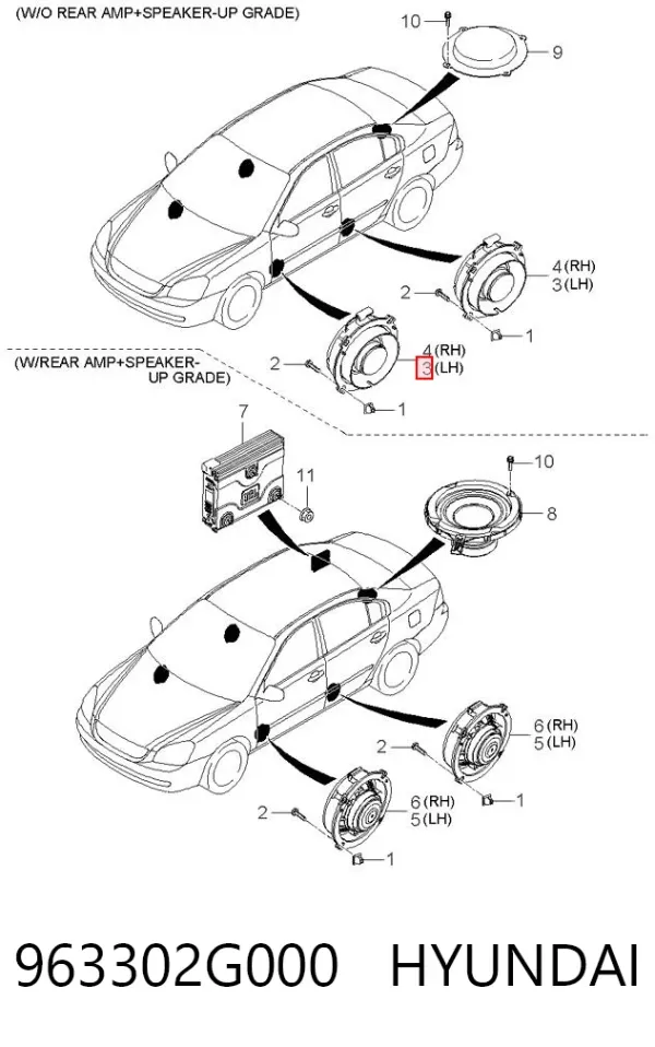  963302G000 Hyundai/Kia