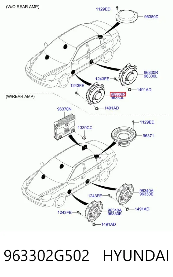  963302G502 Hyundai/Kia