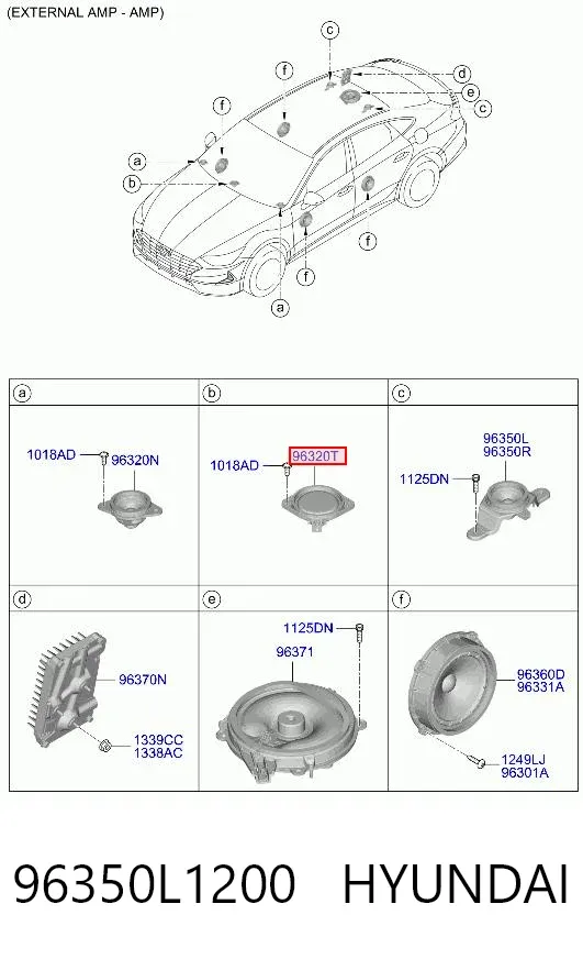 96350L1200 Hyundai/Kia