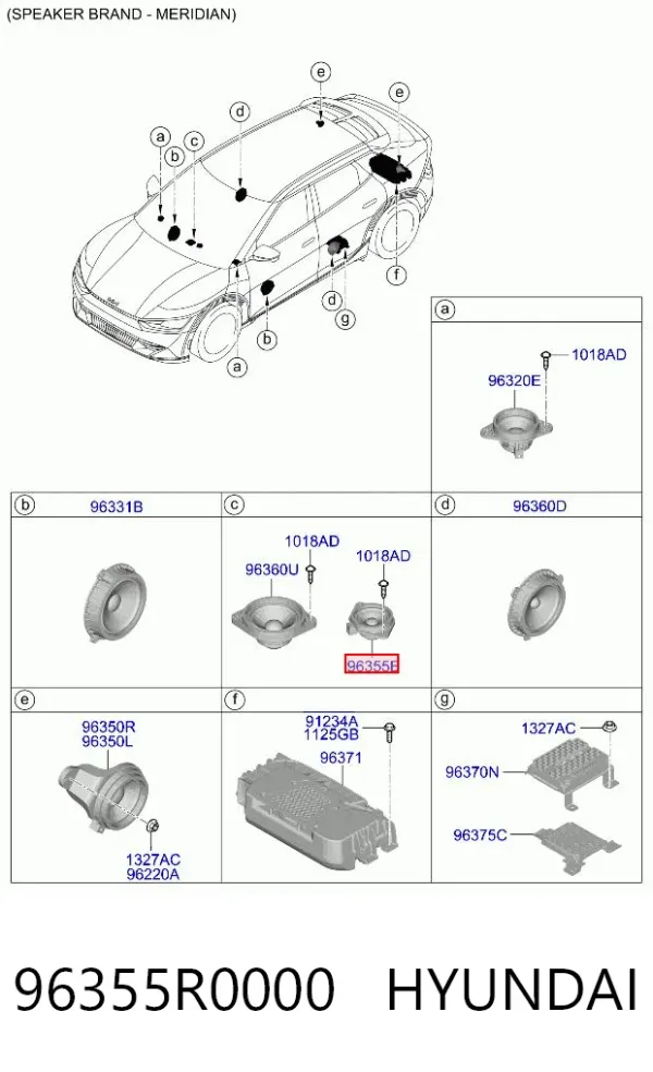  96355R0000 Hyundai/Kia