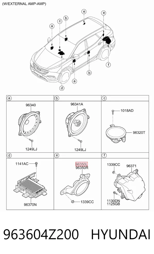  963604Z200 Hyundai/Kia