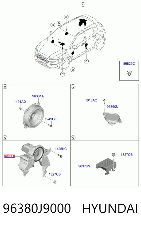  96380J9000 Hyundai/Kia