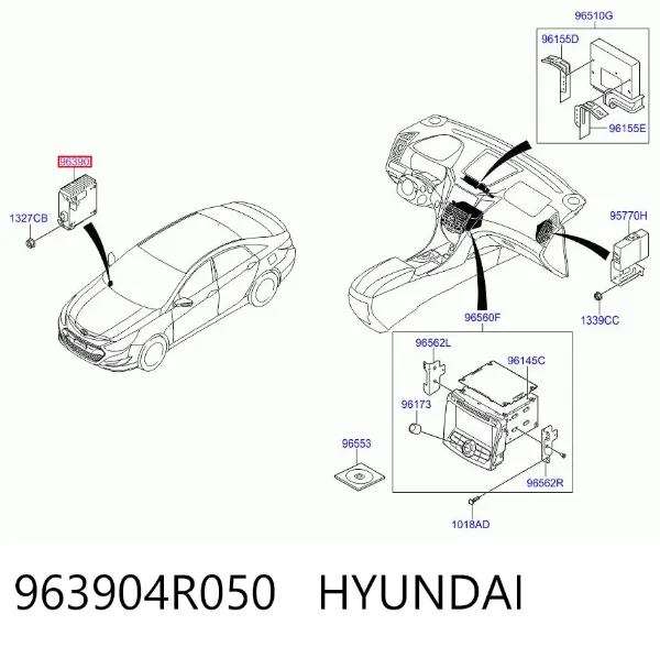  963904R050 Hyundai/Kia
