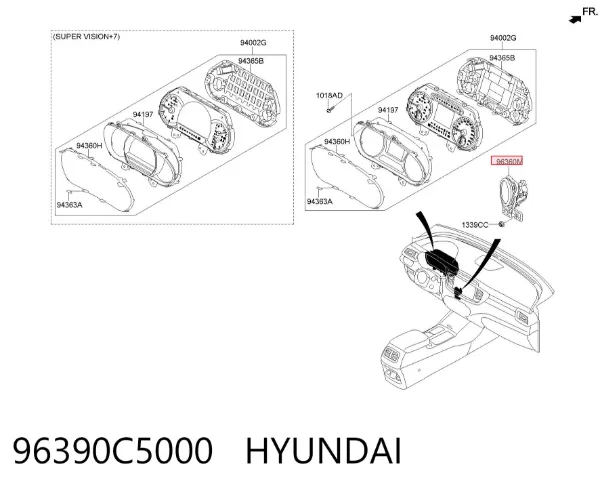 96390C5000 Hyundai/Kia