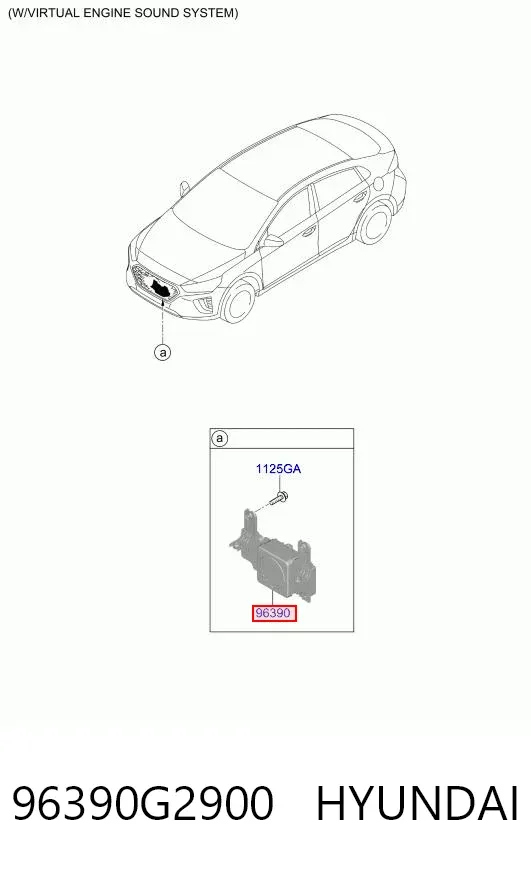  96390G2900 Hyundai/Kia