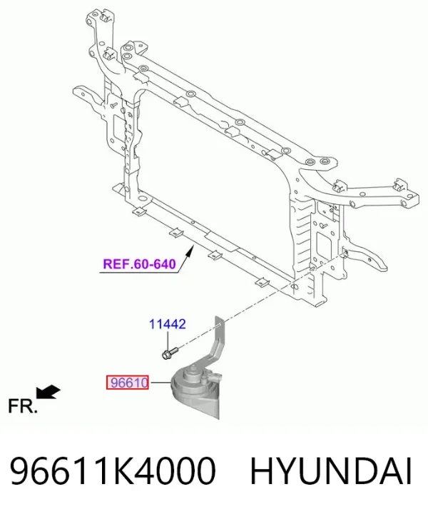  96611K4000 Hyundai/Kia
