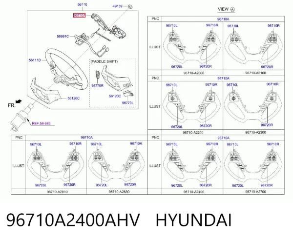  96710A2400AHV Hyundai/Kia