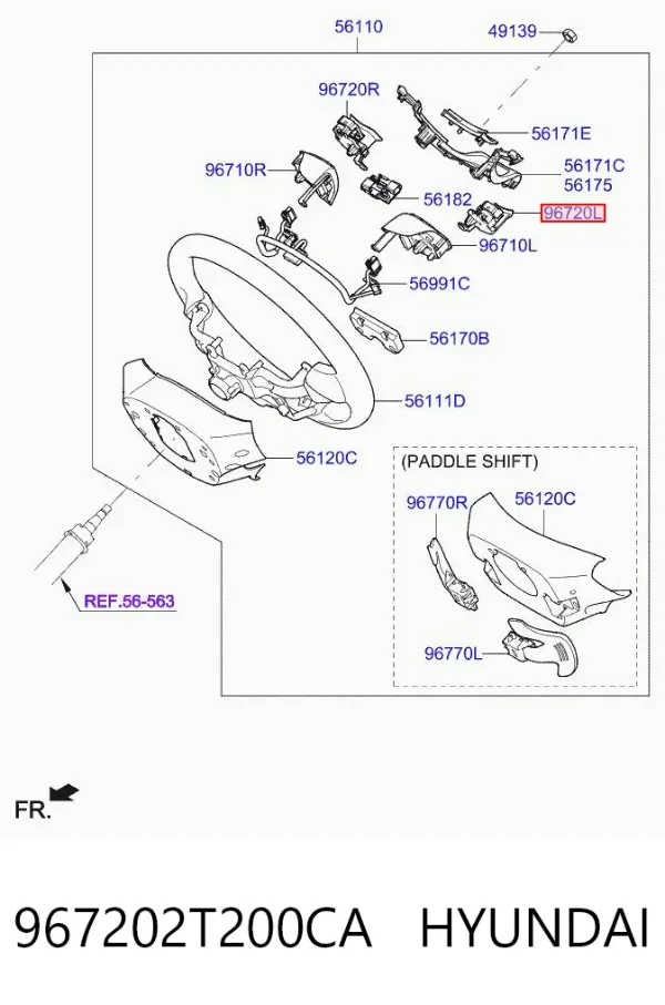  967202T200CA Hyundai/Kia