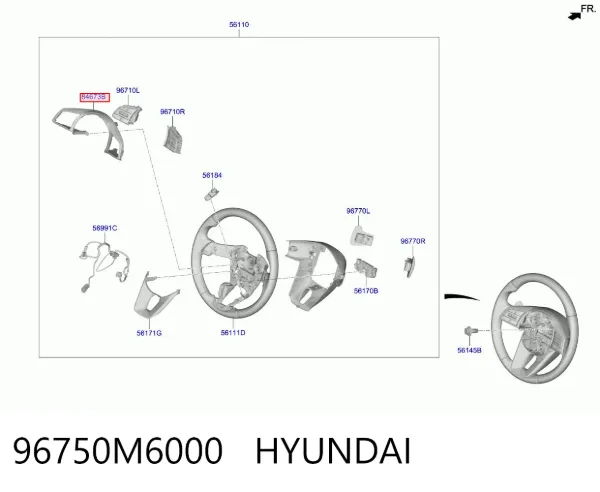  96750M6000 Hyundai/Kia