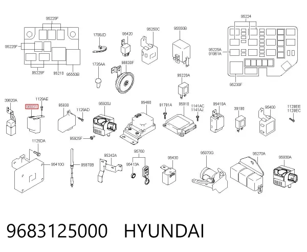  9683125000 Hyundai/Kia