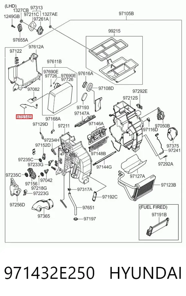  971432E250 Hyundai/Kia