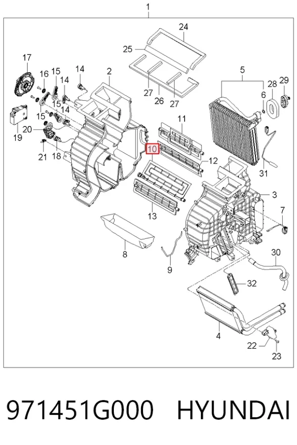  971451G000 Hyundai/Kia